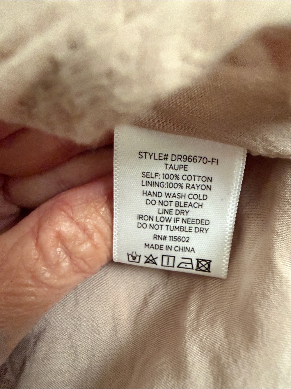 Lush Beige Sleeveless Maxi Dress - Picture 3 of 3
